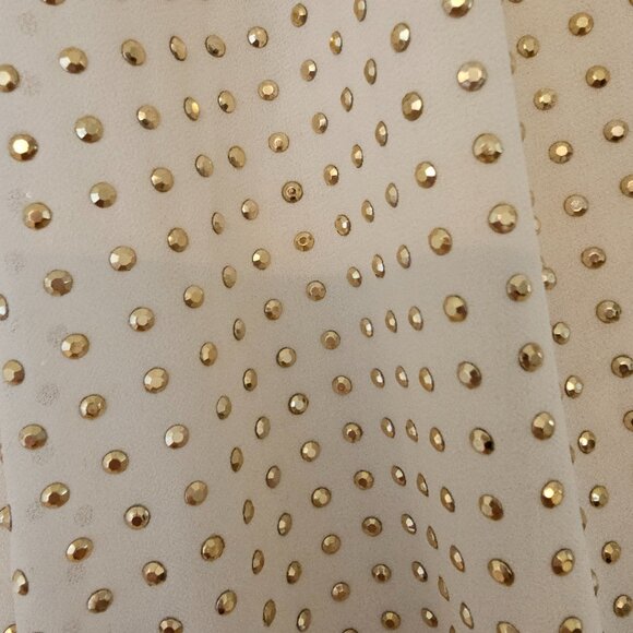 Michael Kors Large Woman's Sleeveless Crossover Blouse - Picture 4 of 6